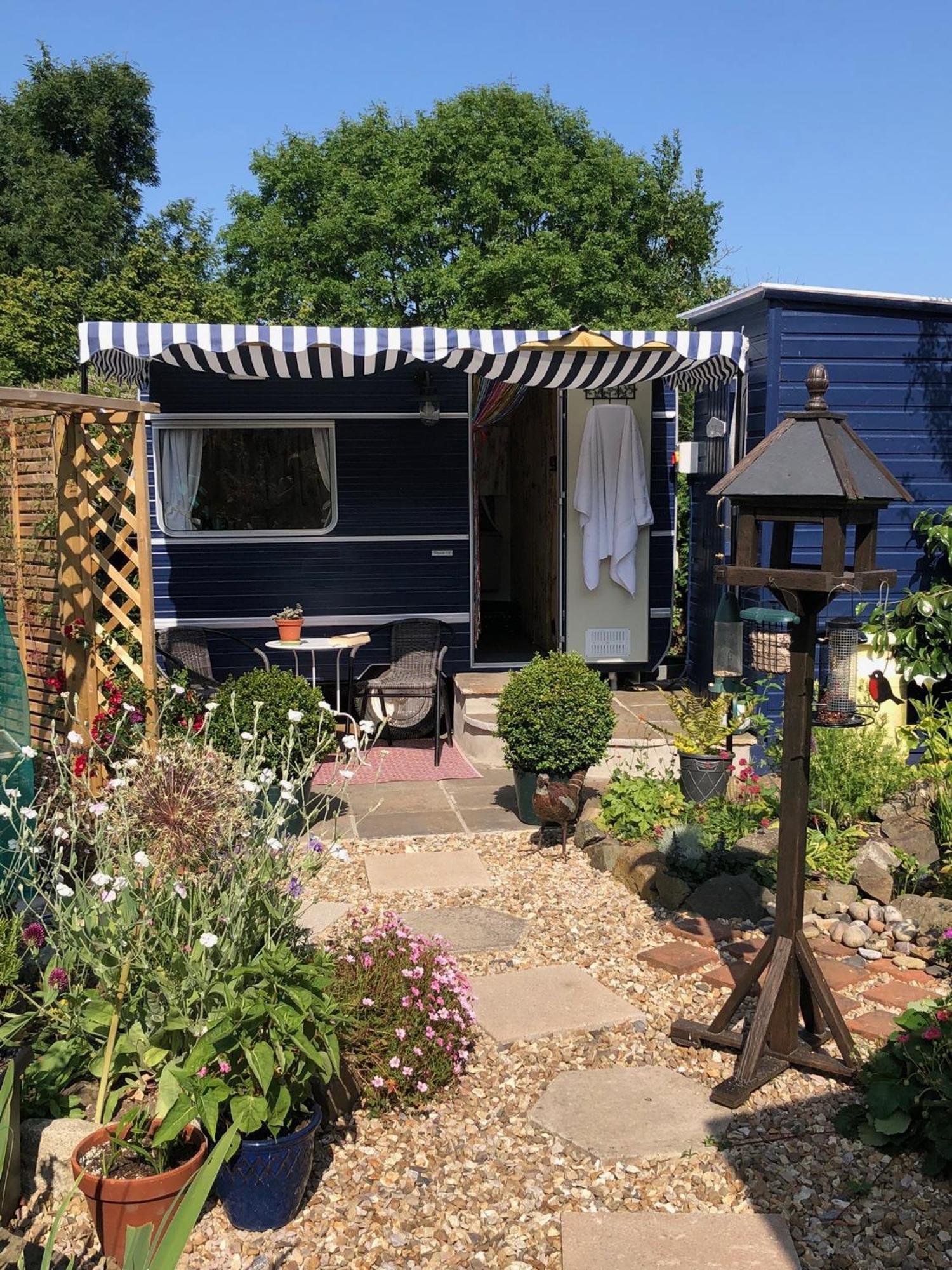 Down The Garden Path Vintage Caravan B&B , Dartmoor Newton Abbot Zewnętrze zdjęcie